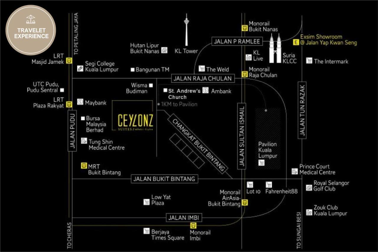 Ceylonz Suite Klcc, Travelet กัวลาลัมเปอร์ ภายนอก รูปภาพ